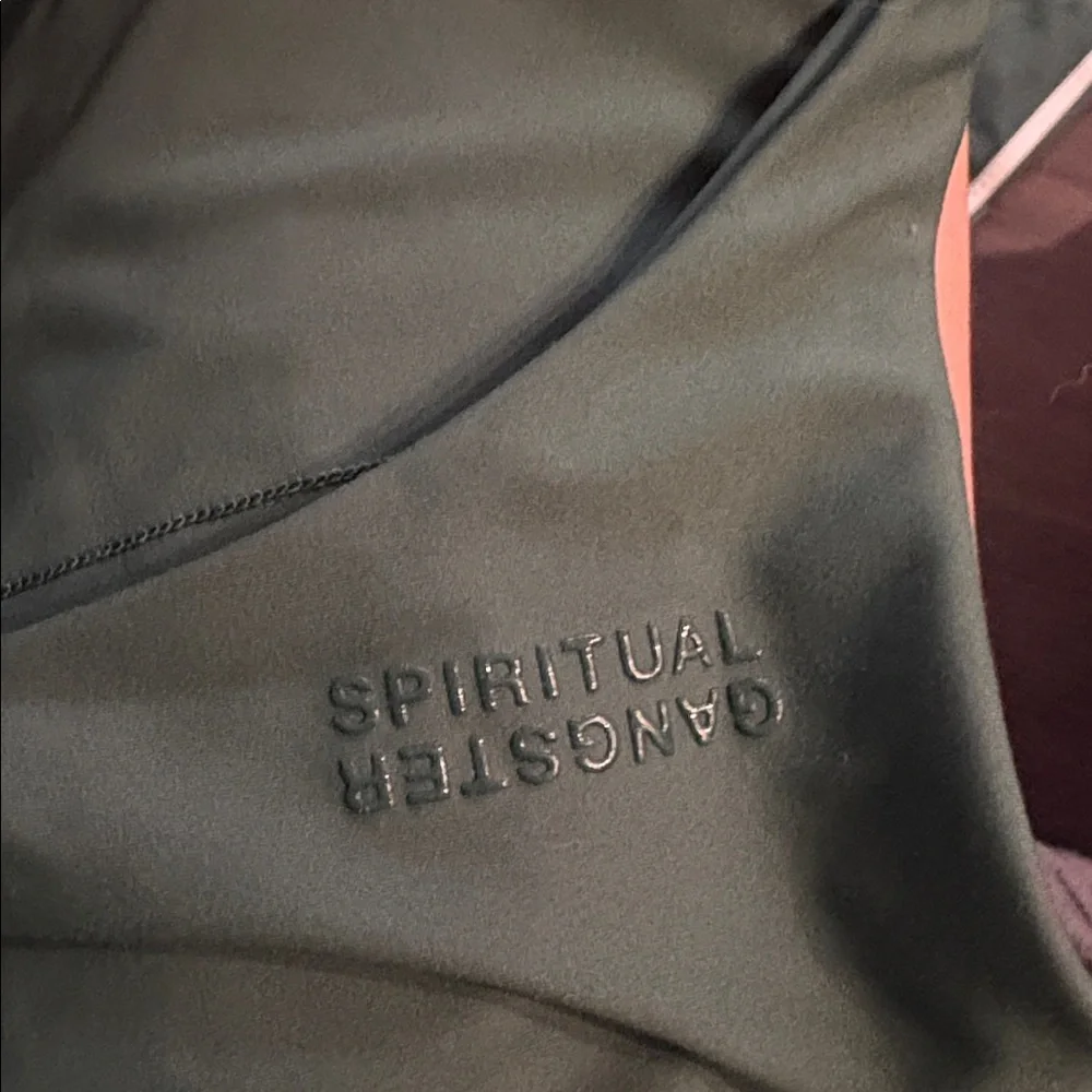 Spiritual Gangster matching set Marley 7/8 legging Nirvanatech Frankie bra small